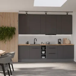 ARIA kuchynská linka 300 grafit/ antracit