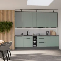 ARIA kuchynská linka 300 aquamarine/ antracit