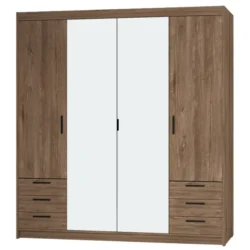 ELENA 4D 6S skriňa / zrkadlo